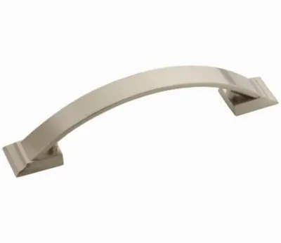 Amerock Candler Kitchen Cabinet Drawer Pull 3 3/4 Center to Center Satin Nickel - pack of 25 BP29355G10-25PACK Amerock Candler Kitchen Cabinet Drawer Pull 3 3/4 Center to Center Satin Nickel - pack of 25 BP29355G10-25PACK