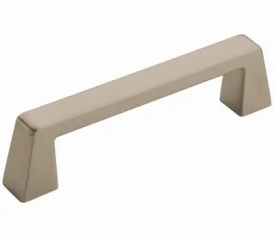 Amerock 3-3/4 (96 mm) Center to Center Blackrock Cabinet Pull Satin Nickel Finish - pack of 10 BP55276G10-10PACK Amerock 3-3/4 (96 mm) Center to Center Blackrock Cabinet Pull Satin Nickel Finish - pack of 10 BP55276G10-10PACK