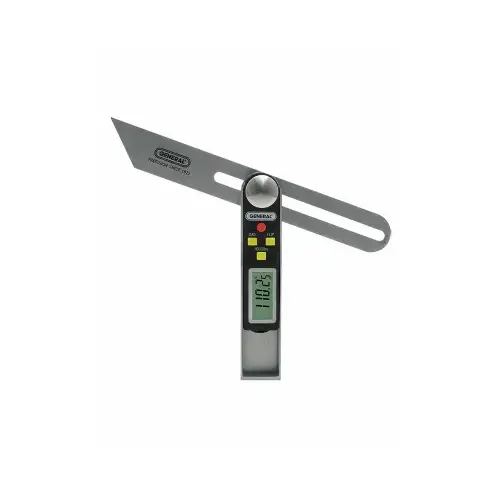 ANGLE-IZER  Digital Sliding T-Bevel & Protractor, 8 in Blade
