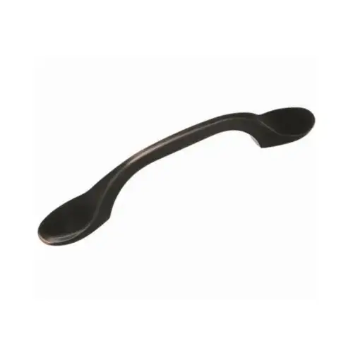 Allison Value Hardware 3 in (76 mm) Center-to-Center Oil Rubbed Bronze Cabinet Pull Allison Value Hardware 3 in (76 mm) Center-to-Center Oil Rubbed Bronze Cabinet Pull
