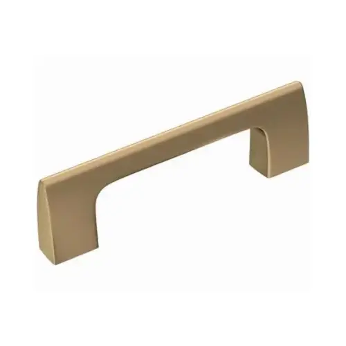 Riva 3 in (76 mm) Center-to-Center Golden Champagne Cabinet Pull Riva 3 in (76 mm) Center-to-Center Golden Champagne Cabinet Pull