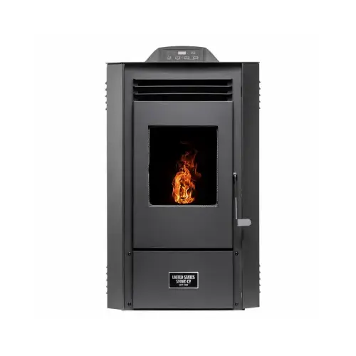 Ashley 1300 Sq. Ft. Pellet Stove with 50 Lb. Hopper
