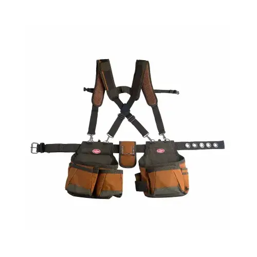 23 in. 8-Pocket AirLift Suspension Rig Brown 23 in. 8-Pocket AirLift Suspension Rig Brown
