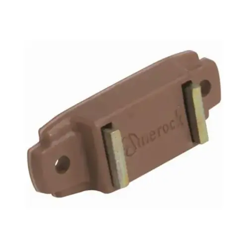 Magnetic Catch Bright Brass / Plastic Tan Finish Magnetic Catch Bright Brass / Plastic Tan Finish