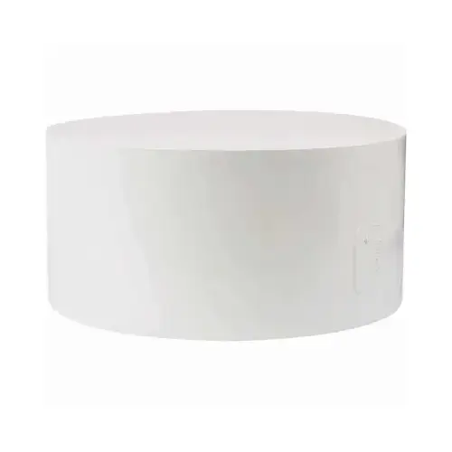 Schedule 40 DWV PVC Hub Cap, 6 In. Schedule 40 DWV PVC Hub Cap, 6 In.