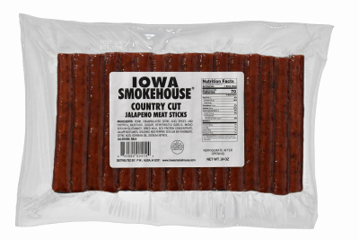 IOWA SMOKEHOUSE/PREFERRED WHOLESALE IS-24CCJ 24OZ Jalep Meat Stick
