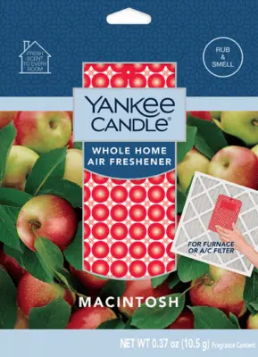 FREUDENBERG FILTRATION TECH Yankee Candle HVAC Air Freshener Macintosh YCMACINTOSH FREUDENBERG FILTRATION TECH Yankee Candle HVAC Air Freshener Macintosh YCMACINTOSH