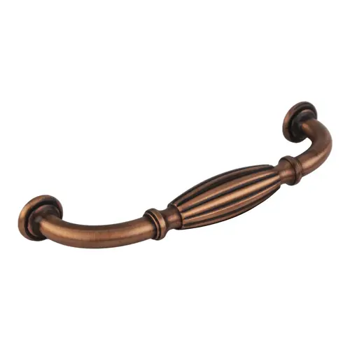 Blythe Traditional Kitchen Cabinet Pull 5 1/16" Center to Center Brushed Copper Blythe Traditional Kitchen Cabinet Pull 5 1/16" Center to Center Brushed Copper