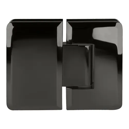 Premier Series Glass To Glass Mount Shower Door Hinge 180 Degree Black Nickel Premier Series Glass To Glass Mount Shower Door Hinge 180 Degree Black Nickel