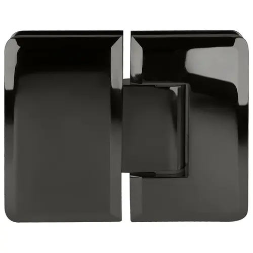 Premier Series Glass To Glass Mount Shower Door Hinge 180 Degree Black Nickel Premier Series Glass To Glass Mount Shower Door Hinge 180 Degree Black Nickel