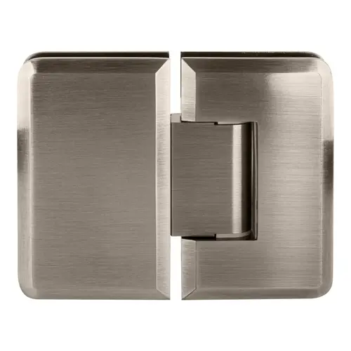 Adjustable Premier Series Glass To Glass Mount Shower Door Hinge 180 Degree Brushed Pewter Adjustable Premier Series Glass To Glass Mount Shower Door Hinge 180 Degree Brushed Pewter