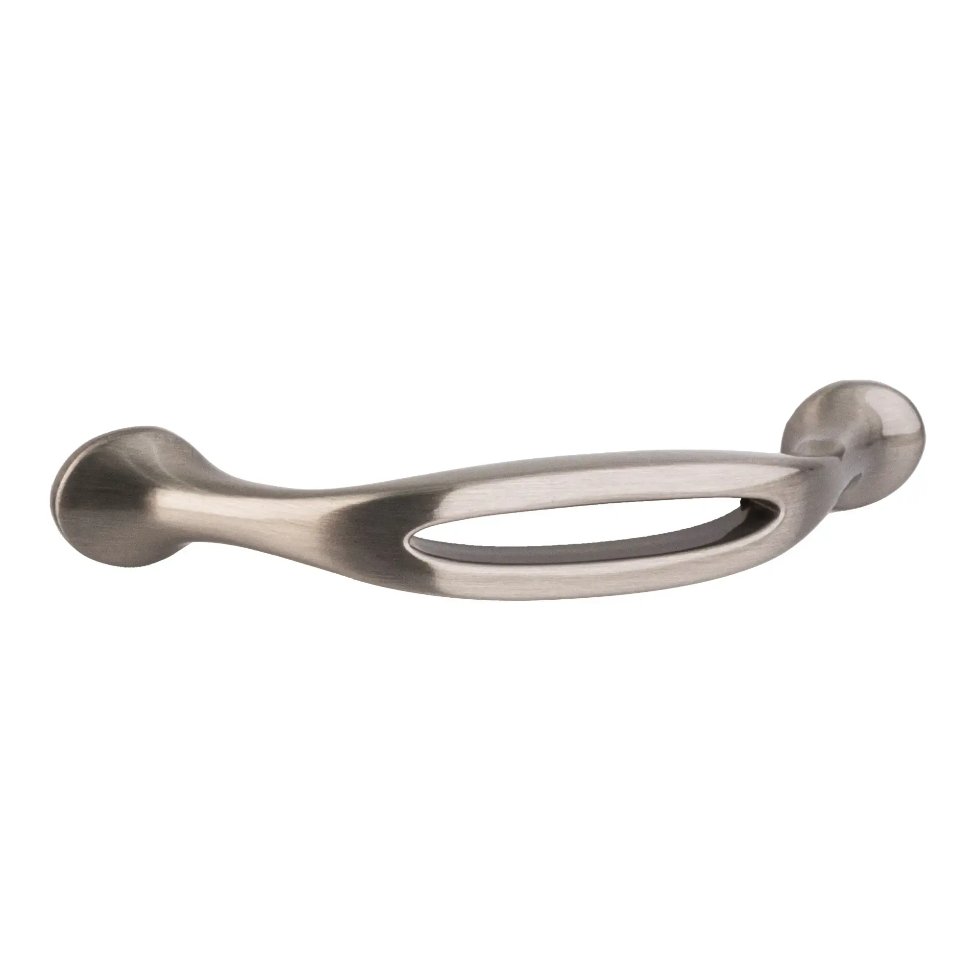 Amerock Satin Nickel Open Arch Cabinet Drawer Pull 3 Center To Center For Kitchen And Bathroom Hardware - pack of 2 rp40904g10-XCP2 Amerock Satin Nickel Open Arch Cabinet Drawer Pull 3 Center To Center For Kitchen And Bathroom Hardware - pack of 2 rp40904g10-XCP2