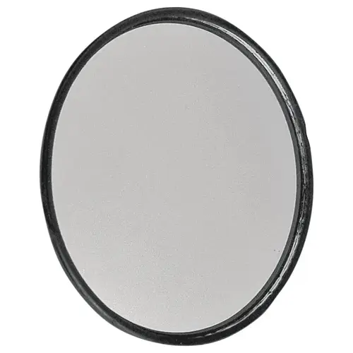 Blind Spot Mirror, Round, Aluminum Frame Black/Clear