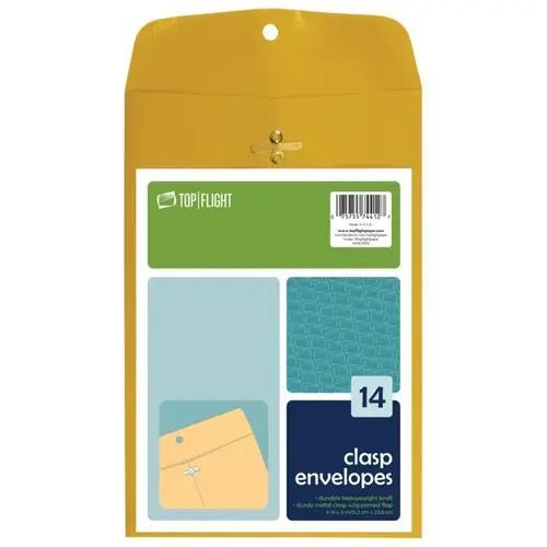 Envelope, Kraft Paper - pack of 14 Envelope, Kraft Paper - pack of 14