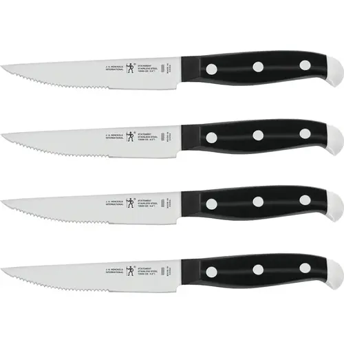 Statement Series Steak Knife Set, Stainless Steel Blade