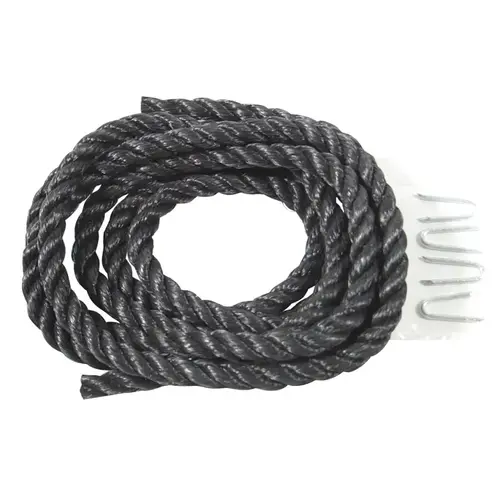 5/8 In. x 12 Ft. 6 In. Climbing Rope Black