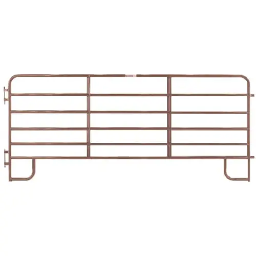 Corral Panel, Steel, Red, Powder-Coated