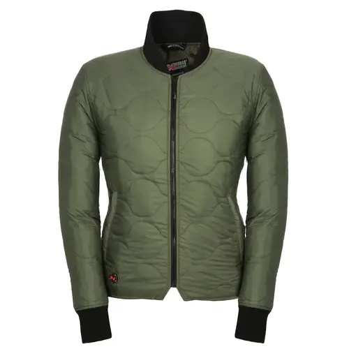 Company Jacket, 2XL, Women's, Fits to Chest Size: 46 in, Nylon, Olive