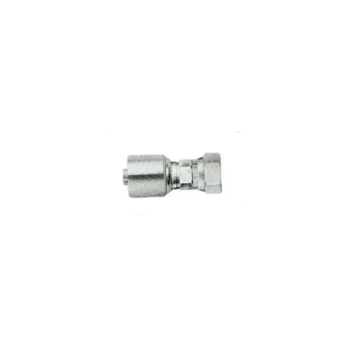 MegaCrimp G25111-0808 Hose Coupling, 1/2-14, Crimp x JIC, Straight Angle, Steel, Zinc MegaCrimp G25111-0808 Hose Coupling, 1/2-14, Crimp x JIC, Straight Angle, Steel, Zinc