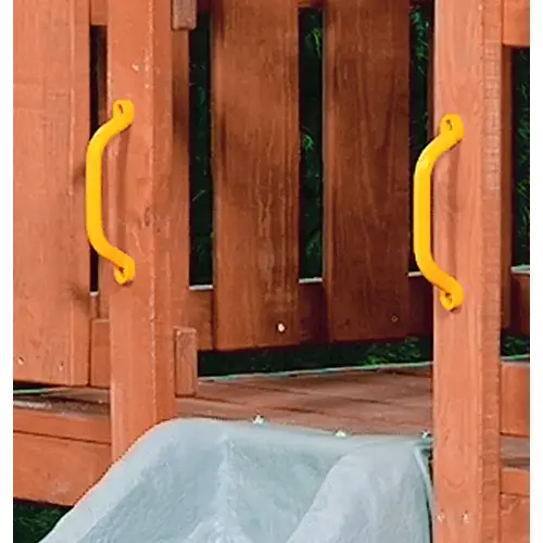 Play Handle, Polyethylene, Yellow Pair Play Handle, Polyethylene, Yellow Pair