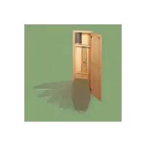 Hide-Away SUP400 Supreme Ironing Board, 47 3/4 in L x 16 in W x 7 in H in Board, Oak Wood Board, Light Brown Board