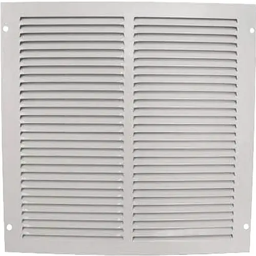 Air Return Grille, 12 in L x 12 in W, White