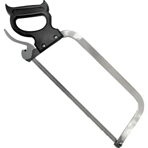 Butcher Saw with Blade, 16 in L Blade, Stainless Steel Blade, 5/8 in W Blade Butcher Saw with Blade, 16 in L Blade, Stainless Steel Blade, 5/8 in W Blade