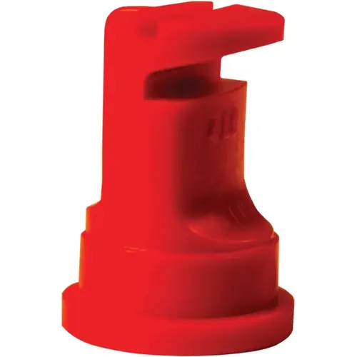 Flood Nozzle, Polyoxymethylene, Red, For: Y8253051 Series Round Cap, Lechler Spray Tip - pack of 6
