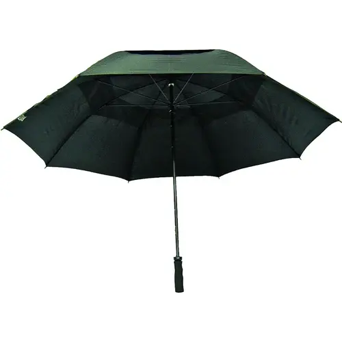 Golf Umbrella, Nylon Fabric, Black Fabric, 29 in Golf Umbrella, Nylon Fabric, Black Fabric, 29 in