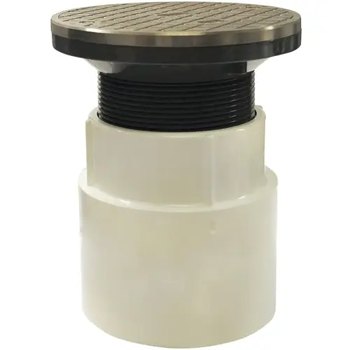 Cleanout Adapter, 4 in, PVC