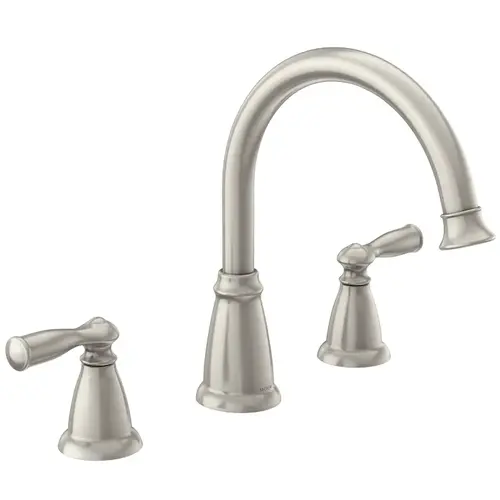 Banbury Series 86924SRS Tub Faucet, 2-Faucet Handle, Metal, Nickel Plated Banbury Series 86924SRS Tub Faucet, 2-Faucet Handle, Metal, Nickel Plated