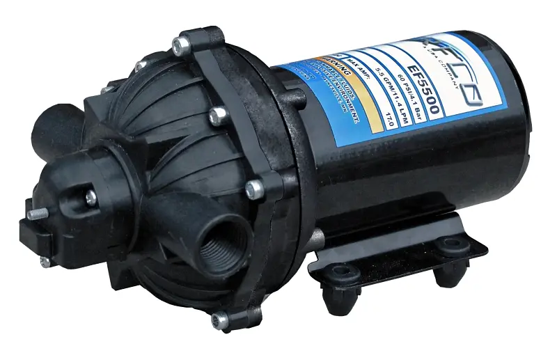 EVERFLO EF5500-BOX Diaphragm Pump Polypropylene/Santoprene EF-5500-BOX EVERFLO EF5500-BOX Diaphragm Pump Polypropylene/Santoprene EF-5500-BOX