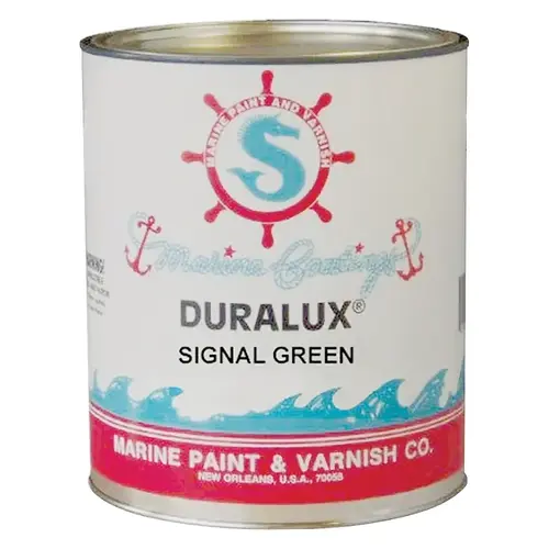 Marine Enamel, Signal Green, 1 qt Can Marine Enamel, Signal Green, 1 qt Can