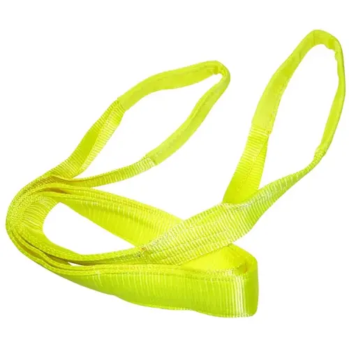 Lifting Sling, 4 in W, 20 ft L, 2-Ply, 11,000 lb Vertical Hitch, Polyester, Gray Lifting Sling, 4 in W, 20 ft L, 2-Ply, 11,000 lb Vertical Hitch, Polyester, Gray