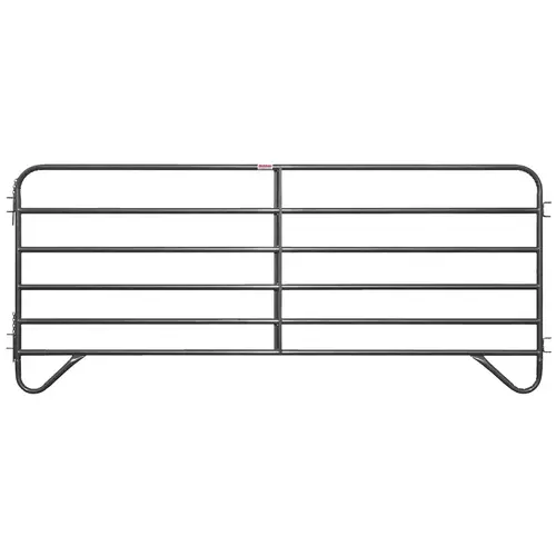 Utility Corral Panel, 60 in H, 20 Gauge, Steel, Gray, Powder-Coated