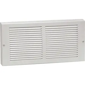 IMPERIAL RG0019 Return Air Grille, 13-1/4 in L, 7-1/4 in W, Steel, White