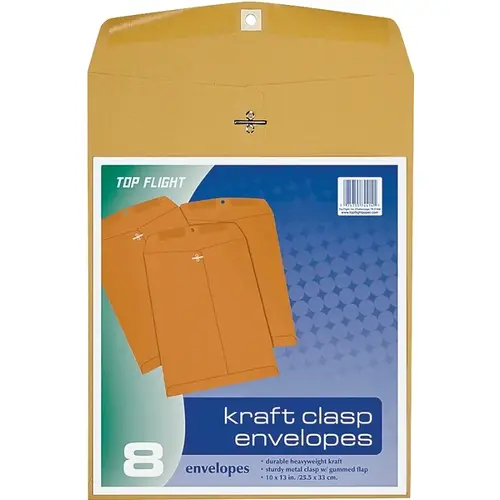 Envelope, Kraft Paper - pack of 8 Envelope, Kraft Paper - pack of 8