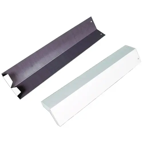 Siding Corner, 12 in L, 3/8 in W, Aluminum, White, Vertical Mounting Siding Corner, 12 in L, 3/8 in W, Aluminum, White, Vertical Mounting