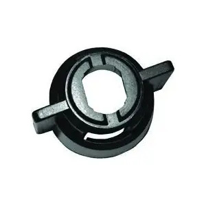 Green Leaf Y8253080 6PK Winged Bayonet Cap, Universal, Nylon, Black - pack of 6