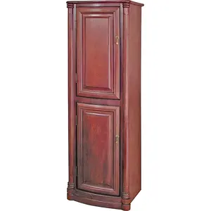 Foremost WIS1754 Floor Cabinet, 2-Door, 2-Shelf, 4-Drawer, Wood, Deep Cherry