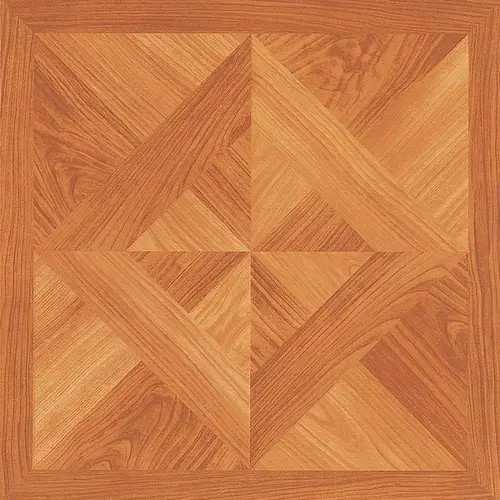 Vinyl Floor Tile, 12 in L Tile, 12 in W Tile, Square Edge, Wood Cross Weave - pack of 45