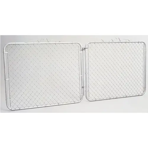 Chain-Link Drive Gate, 10 ft W Gate, 72 in H Gate