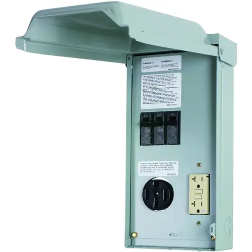 RV Outlet Box, 70 A, 120, 240 V, Surface Mounting RV Outlet Box, 70 A, 120, 240 V, Surface Mounting