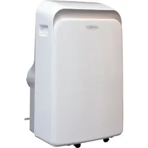 Comfort-Aire PSH-141D Portable Air Conditioner, 115 V, 60 Hz, 13500 Btu/hr Cooling, 11000 Btu/hr Heating, 3-Speed