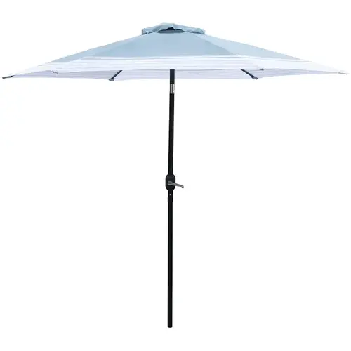 Tilt/Crank Market Umbrella, 94.4 in H, 106.2 in W Canopy, 106.3 in L Canopy, Hexagonal Canopy Tilt/Crank Market Umbrella, 94.4 in H, 106.2 in W Canopy, 106.3 in L Canopy, Hexagonal Canopy