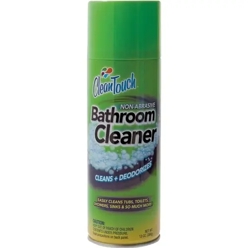 Bathroom Cleaner, 13 oz Aerosol Can, Liquid Bathroom Cleaner, 13 oz Aerosol Can, Liquid