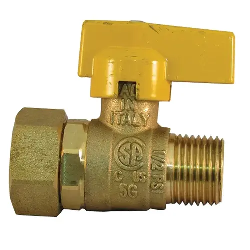 PFGV-PF12MB Gas Valve, 1/2 in Connection, MIP x CSST