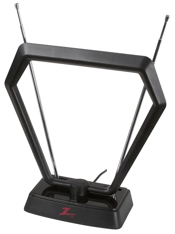Zenith Indoor Antenna 47 to 230 MHz VHF/470 to 860 MHz UHF Signal Bandwidth VN1ANTP2