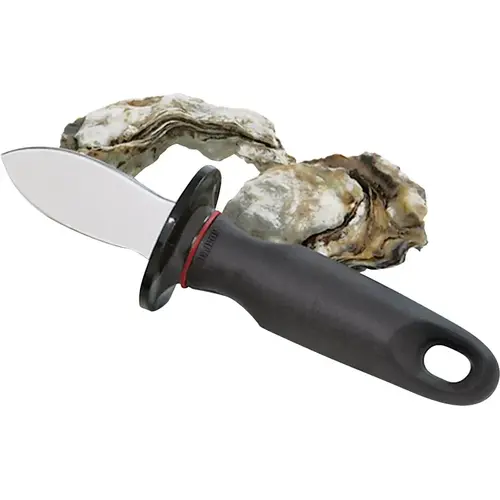 Oyster Knife, Stainless Steel Blade, Blue Handle Oyster Knife, Stainless Steel Blade, Blue Handle