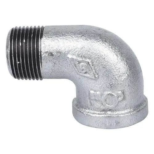 Street Pipe Elbow, 3/4 in, Threaded, 90 deg Angle, SCH 40 Schedule, 300 psi Pressure Street Pipe Elbow, 3/4 in, Threaded, 90 deg Angle, SCH 40 Schedule, 300 psi Pressure
